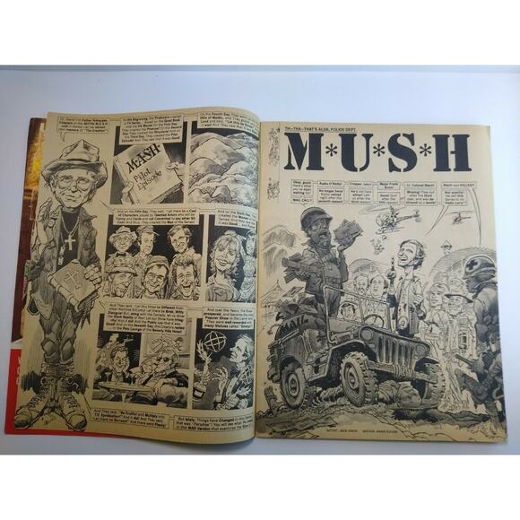 MAD Magazine Oct 1982 #234 Mash Death Wish Charles Bronson 20/20 Barbara Walters - Picture 4 of 8